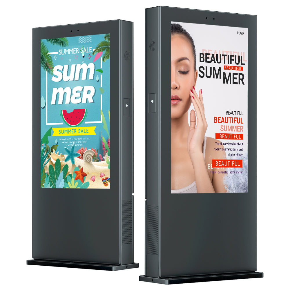 Outdoor Digital Signage - Floor standing kiosk | Gemdragon Display