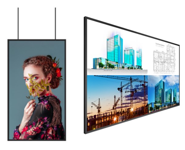 Ultra-narrow Frame 2500nits Semi-Outdoor Window Hanging LCD Screen