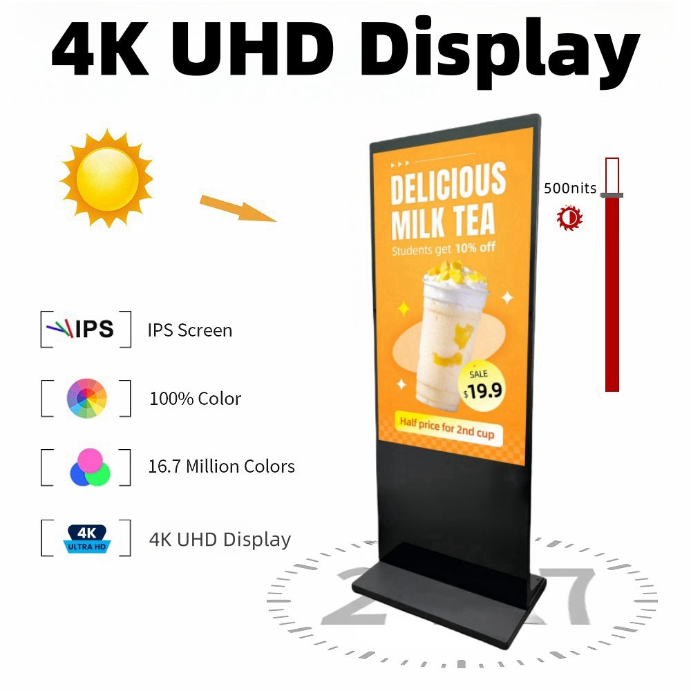 Revolutionize Your Display Experience with Gemdragon's Ultra-Thin Vertical Digital Signage