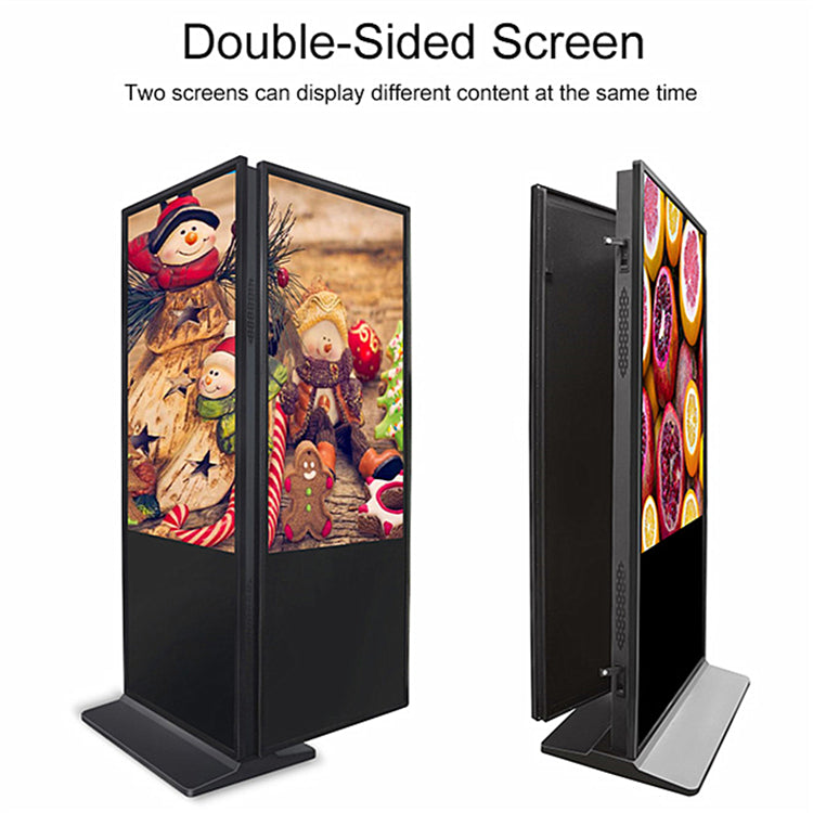 Double Sided Digital Display - HD, Ultra-thin, Energy-saving Indoor Advertising Solution