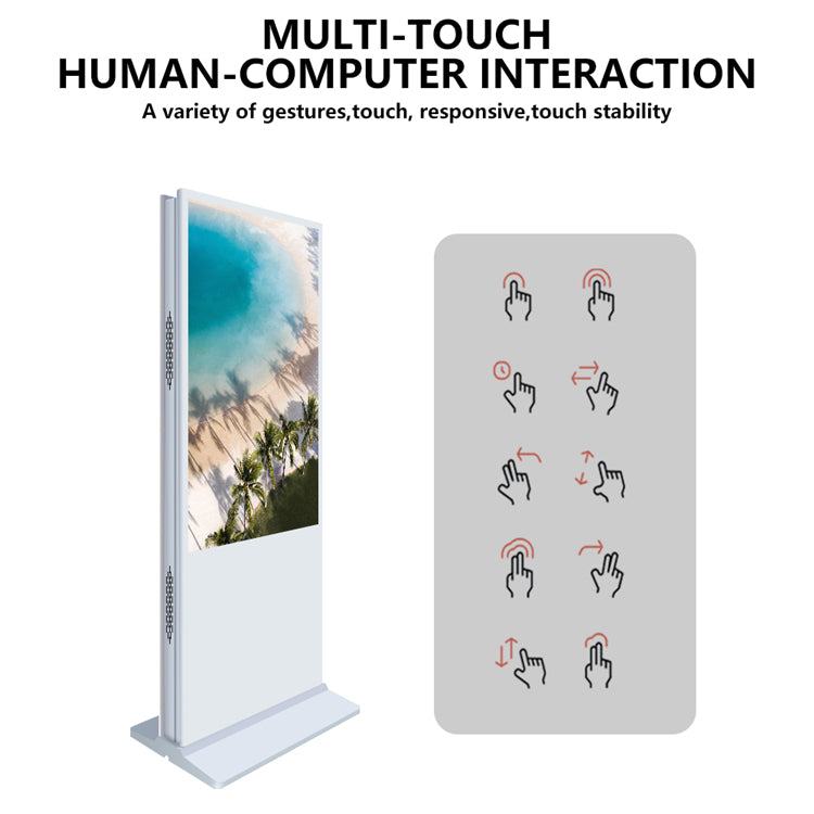 Double Sided Digital Display - HD, Ultra-thin, Energy-saving Indoor Advertising Solution