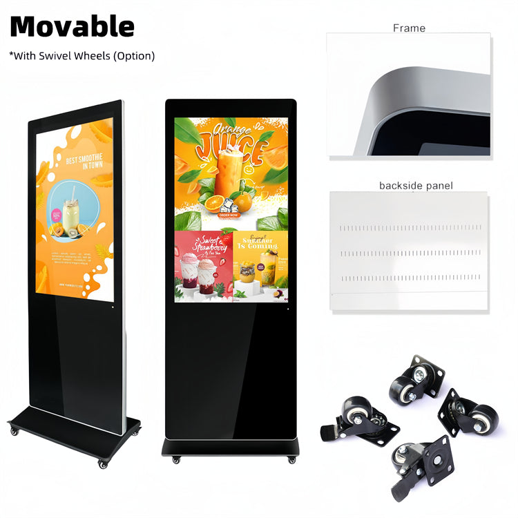 Floor Standing Digital Signage Kiosk | Gemdragon Display